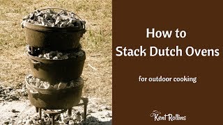 How to Stack Dutch Ovens