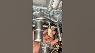 How To Replace Engine Coolant Temperature Sensor #shorts