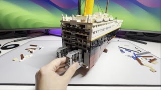 I built the TITANIC! Longest Lego Set Ever - Unboxing & Speed Build