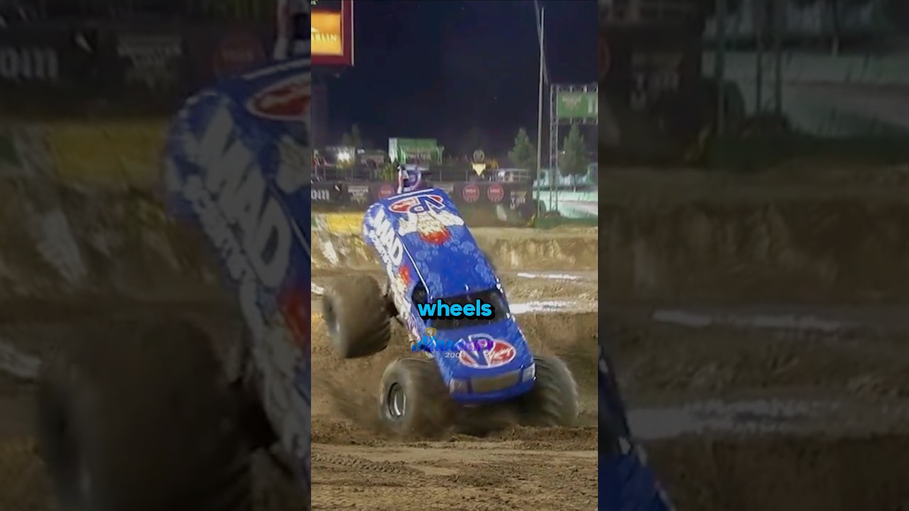 The First Front Flip In Monster Jam History 😳