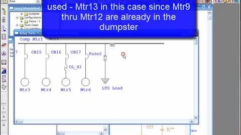 System Dumpster in ETAP Software 5.5 - Advanced