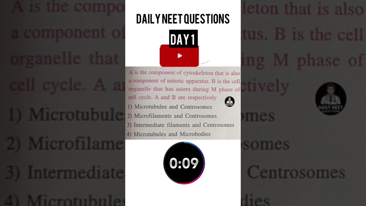 Daily neet questions bio 