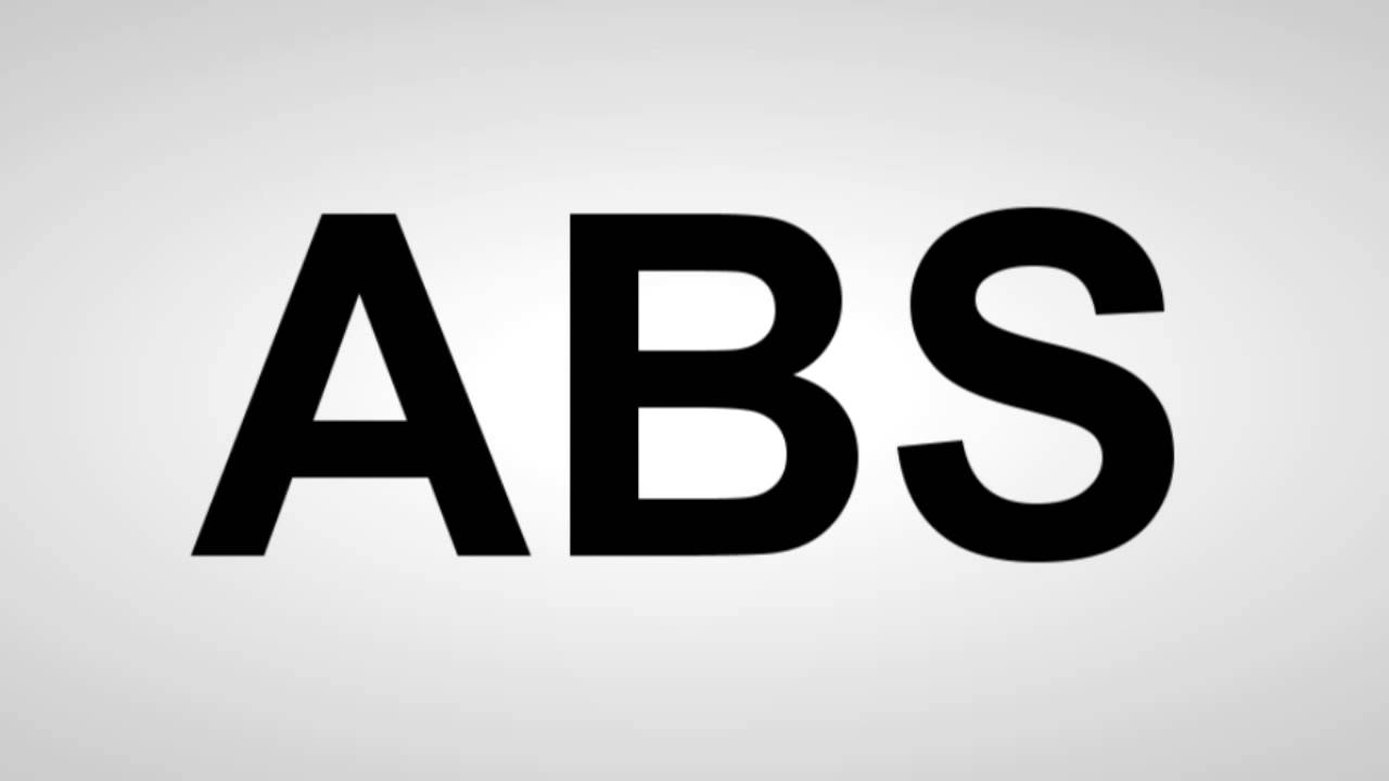 ABS Deutsche Aussprache YouTube