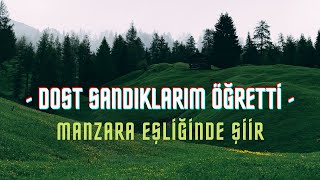 Şiir - Dost Sandıklarım Öğretti