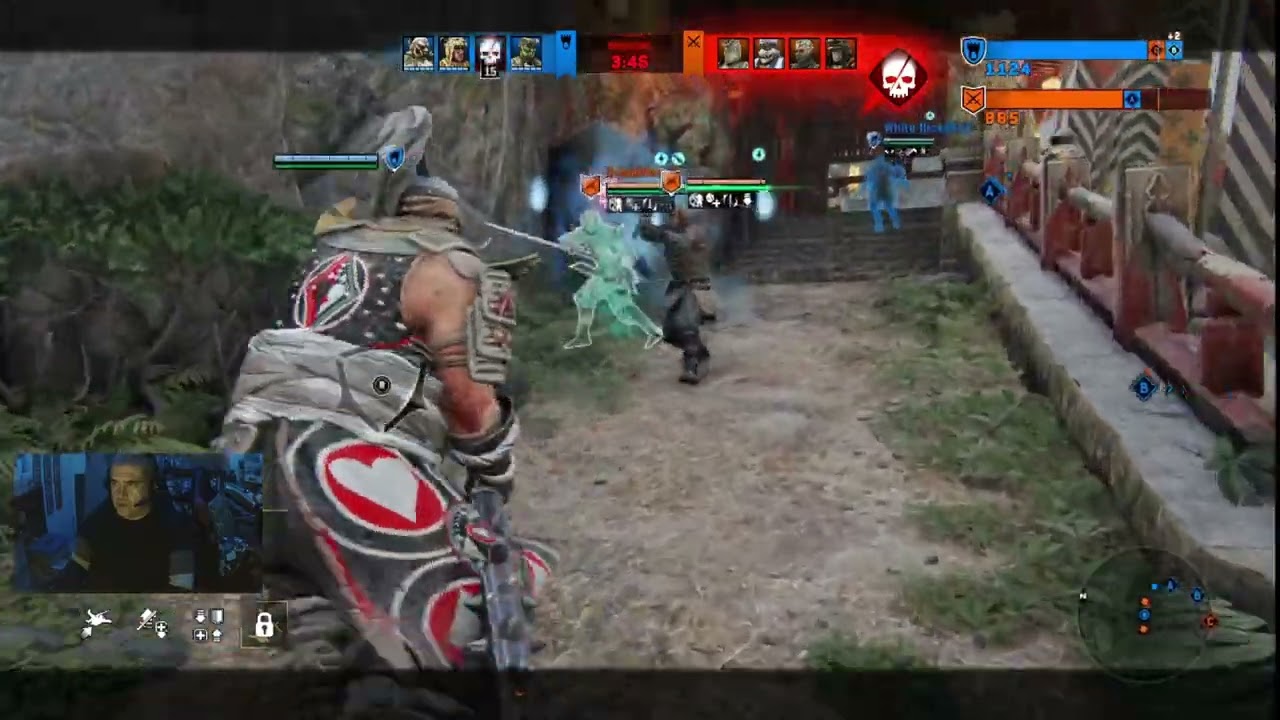 Shoguki haciendo strikes... FOR HONOR Dominio