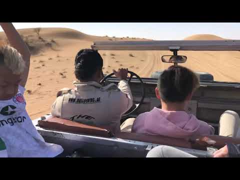 Dubai – Land Rover ride across Desert Conservation Reserve