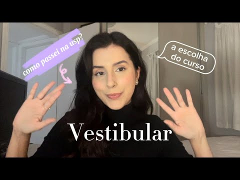 COMO PASSEI NA USP? | ESTUDOS | ESCOLHA DO CURSO | PONTOS FUVEST | APROVAÇÕES