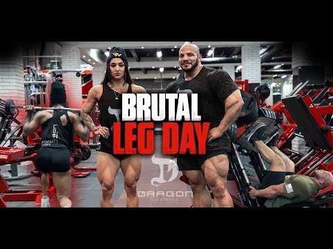 Big Ramy & Bakhar Nabieva | Brutal Leg Day