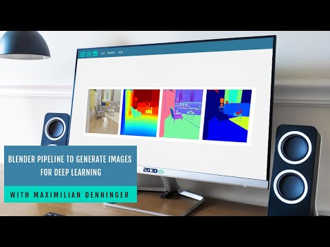 Blender pipeline to generate images for deep learning (BlenderProc) - Maximilian Denninger
