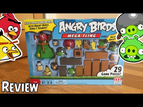 Angry Birds Mattel - Mega Fling Review