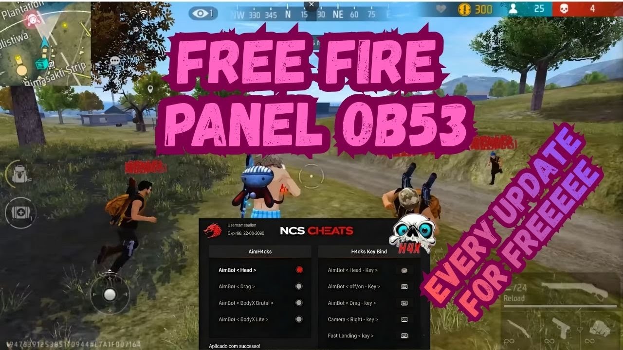NEW PC PANEL UPDATED OB51💻 PANEL FOR FREE AIMBOT FREE FIRE 🎯 SNIPER AIMBOT | 100% SAFE AND ANTIBAN ✅