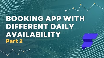Build a Booking App with Daily Custom Availability on FlutterFlow Part 2/4