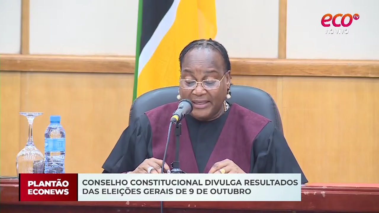 Moçambique | Conselho Constitucional declara Daniel Chapo, como vencedor das com 65.17% dos votos