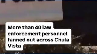 Chula Vista Police city-wide compliance sweep, checking on registered sex offenders