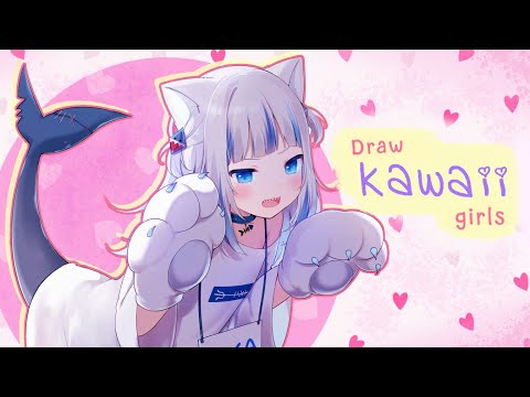 How To Draw Cute Anime Girls Like Nachoneko