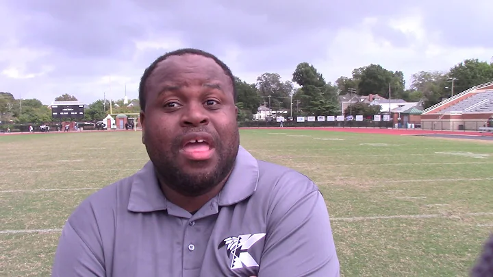 Kecoughtan Coach Alonzo Coley after 22-19 win over...