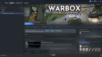 How to use Legacy Edition in Warbox (UE4 Branch)