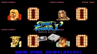 Game Over Street Fighter 2 Champion Edition Pc-Engine Compilation
