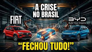 FIAT CHOCA o Mercado Automotivo Com a Decisão de Fechar Fábricas no Brasil! Fiat Sao Jose Dos Campos