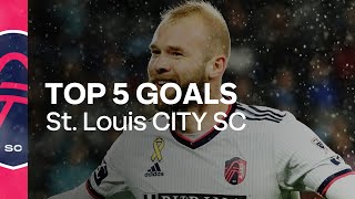 St. Louis CITY SC: Top 5 Goals of 2023!