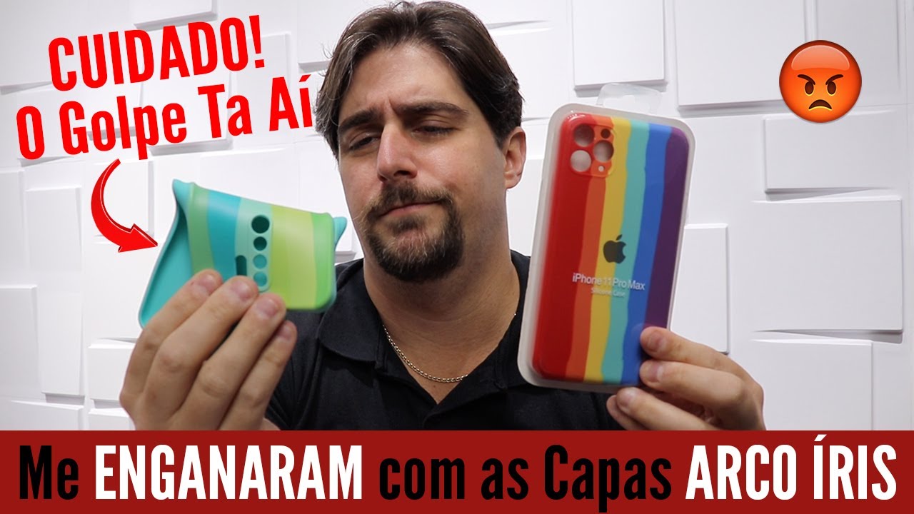 O Golpe Ta Aí! Cuidado com as Capinhas Arco Íris - Não seja enganado como  eu fui - YouTube