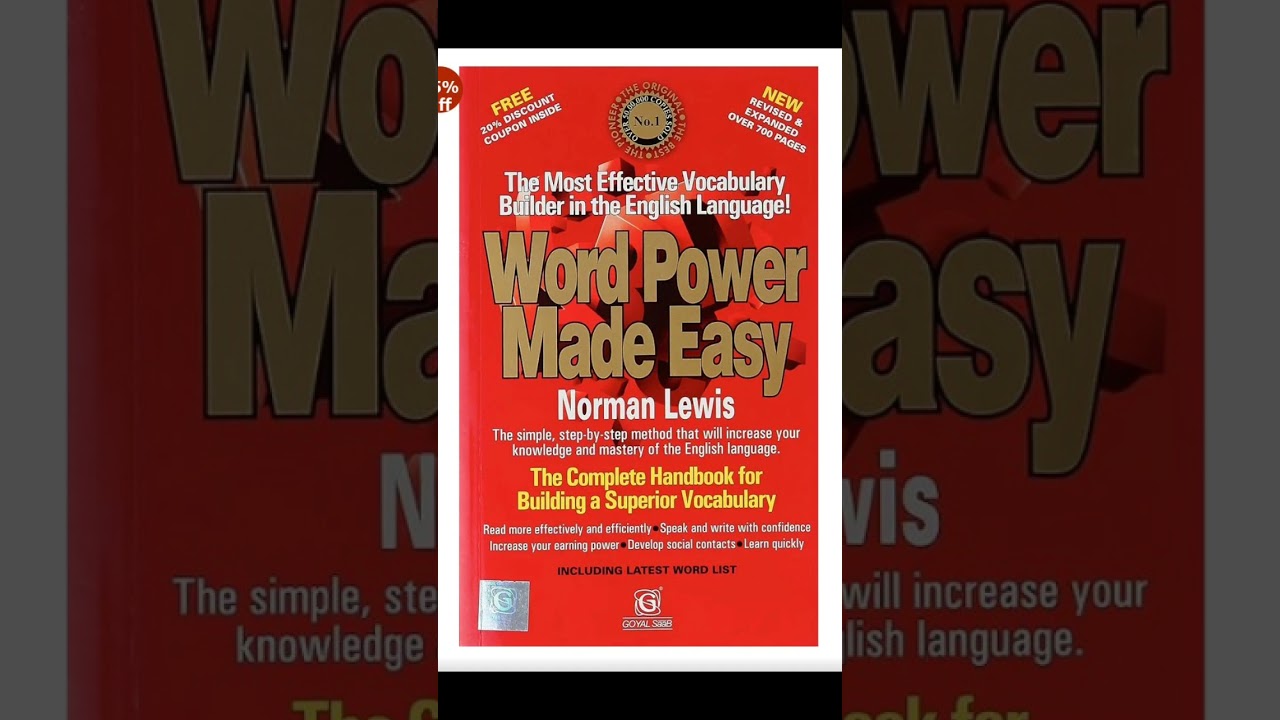 Best book for vocabulary