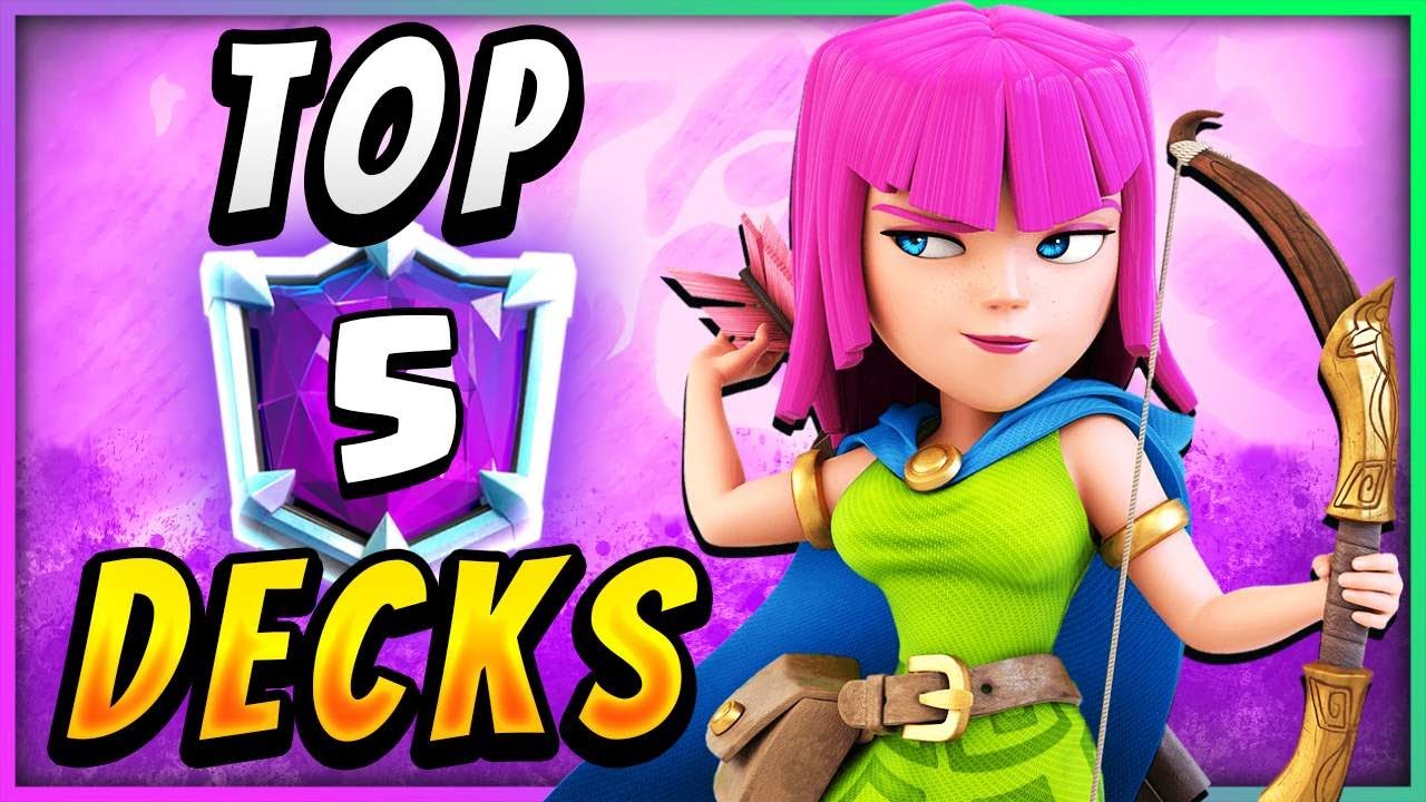 TOP 5 DECKS from the BEST PLAYERS IN THE WORLD! 🏆 — Clash Royale