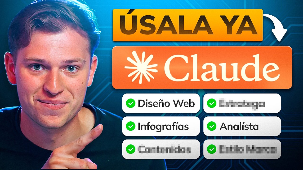 6 formas de usar CLAUDE AI como un PROFESIONAL digital | Ejemplos PRÁCTICOS paso a paso