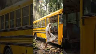 poor man wash a bus 🥺#viral #ai#funny #explore #comedy