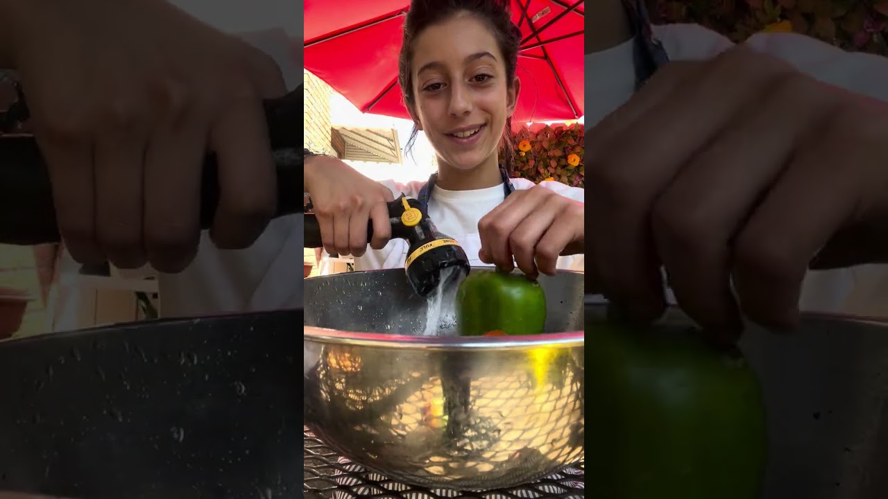 Make my famous saled and lemonade 🍋🍋🍋🥗🥗🥗