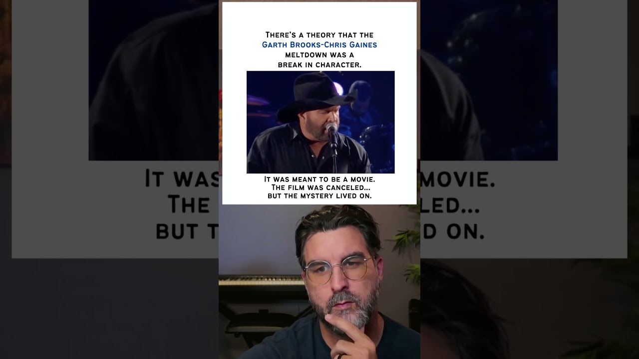 There’s a theory that Garth Brooks is secretly Chris Gaines — for real