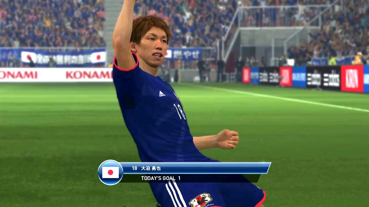 ウイイレ15 日本代表でアジアカップをプレイしてみた 応援のつもりでね ウイイレ遊戯譚