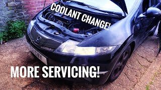 Modified Civic Mk8 Coolant Change