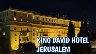 The HOTEL KING DAVID/ King David Hotel In Jerusalem ISRAEL
