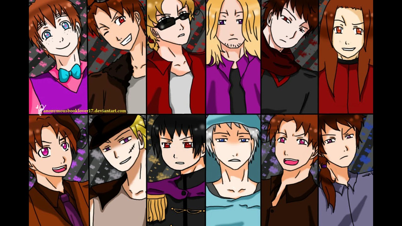 AMV 2p!Hetalia- Nightcore I'm gonna show you crazy