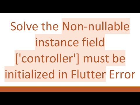 Solve the Non-nullable