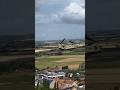 ch-47 chinook pair low pass Military Aviation #helicopter #ch47 #chinook #lowpass #youtubeshorts