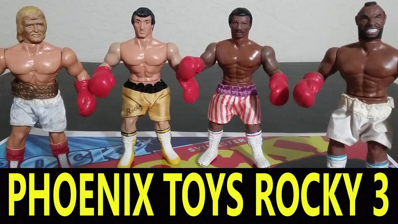 RETRO-WED: PHOENIX TOYS ROCKY 3 ENTIRE LINE OF FIGURES ROCKY
