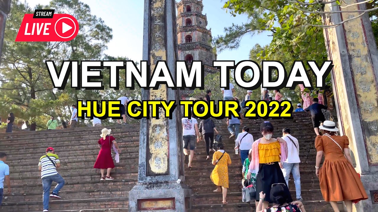 Hue Vietnam - Walking Tour LIVESTREAM 