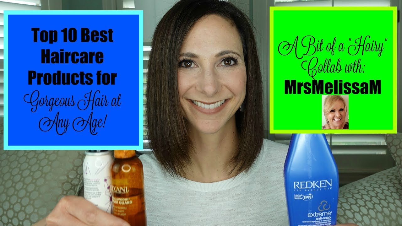 Top 10 Best Hair Care Products for Hair at Any Age!! A "Hairy