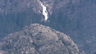 Raw: View of Rancheria Falls in Yosemite