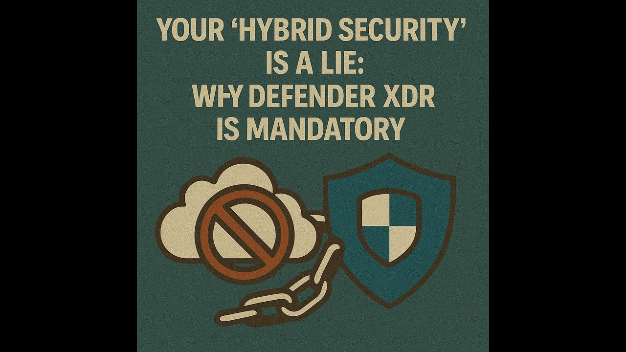 Defender XDR Hybrid Security: Why Your “Hybrid Security” Is a Lie
