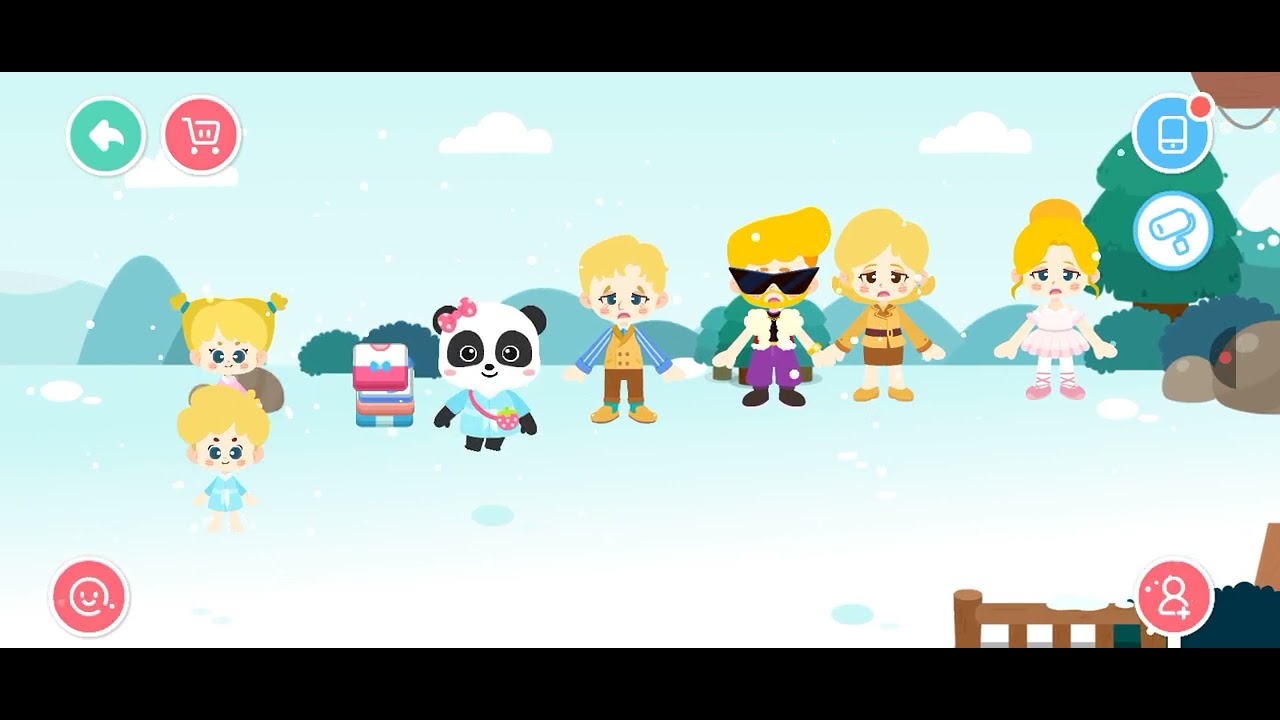 kiki dan miumiu rumah Mely aku yang rnplm tice di sama unlad membali baru siap | babybus kota duniak