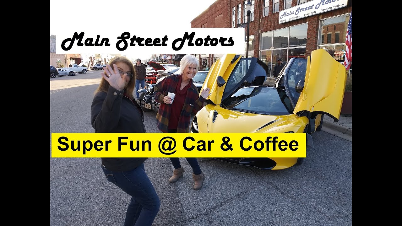 Super Cars & Coffee Main Street Motors, Denison TX YouTube