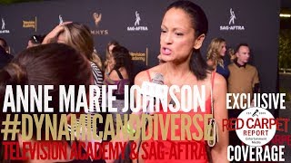 Anne Marie Johnson interviewed at 5th Annual Dynamic & Diverse Television Academy & SAG-AFTRA Party