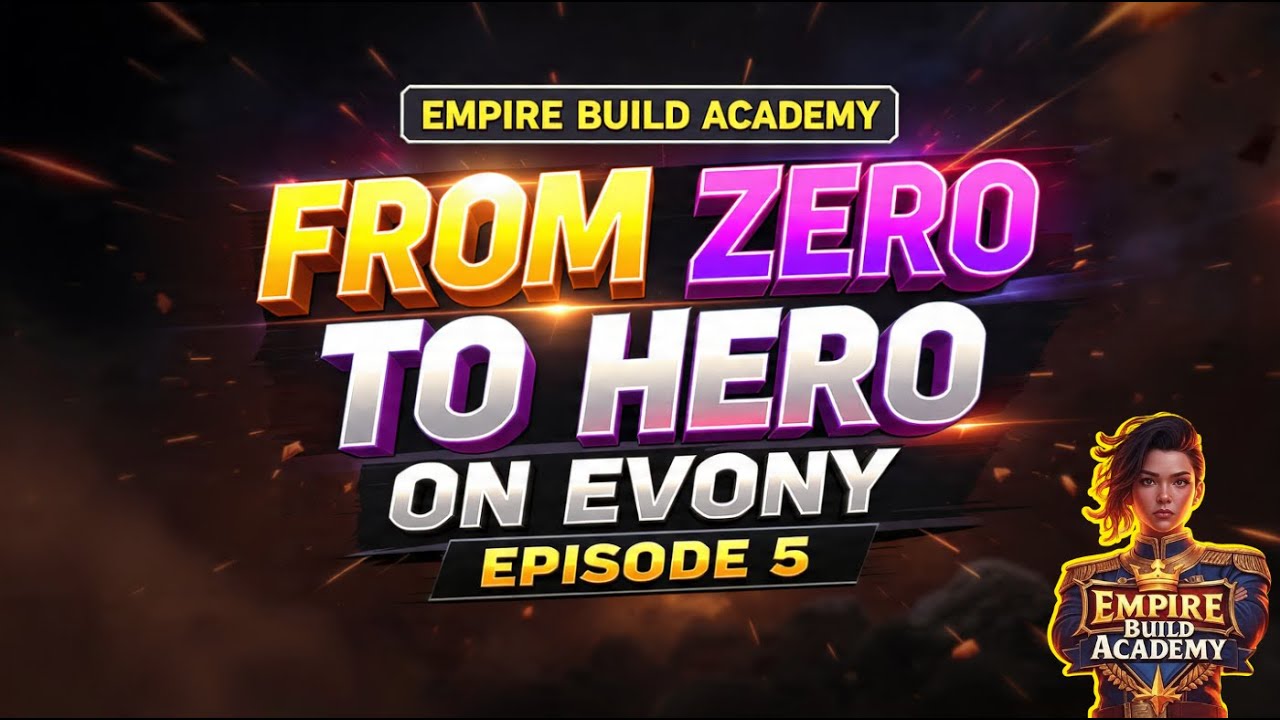Zero to Hero on Evony 2026 - Episode 5: Simple Kills | Empire Build Academy