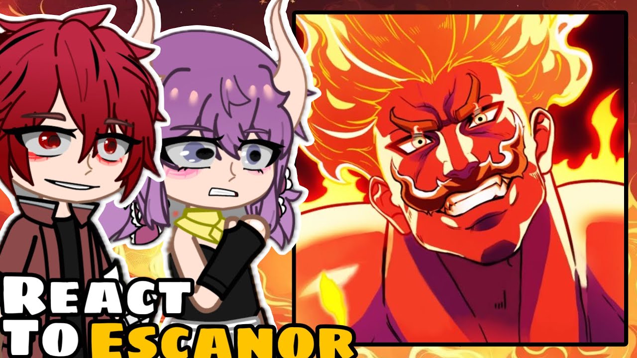 Sousou no Frieren React to Escanor || Gacha react 🇺🇸 🇧🇷