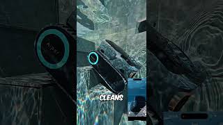 Automatic Pool Cleaning Machine Is Incredible 😳#shortvideo