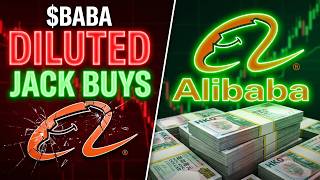 $BABA Dips on $10.2B Dilution. Jack Ma Buys HK$600M Worth of Shares