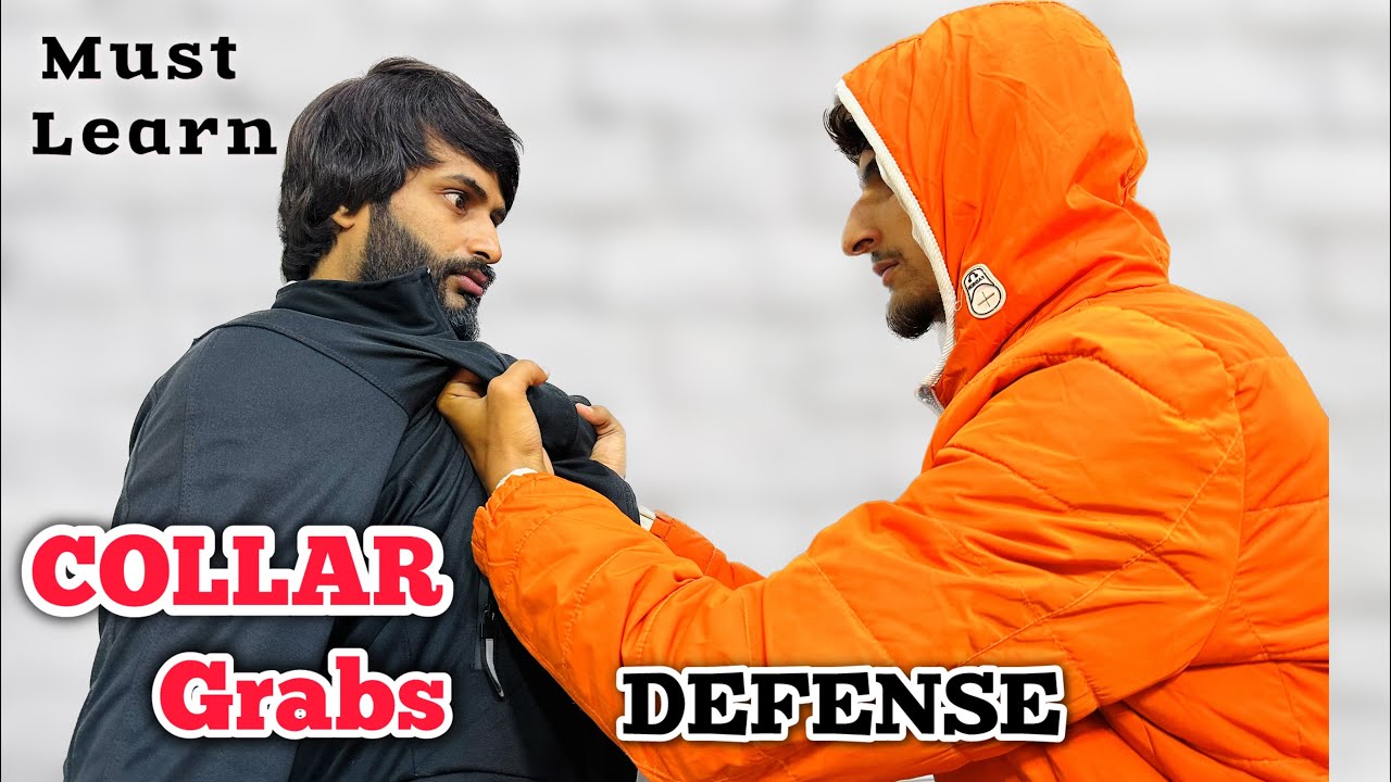 SELF DEFENCE AGAINST COLLAR GRABS | Raja Tayyab | How to Defend